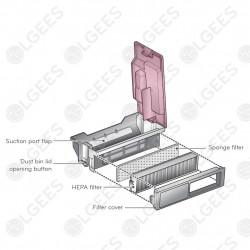 Tapa superior MCK67065401